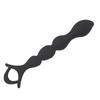 Plug Anal de Tracción Manual para Mujer Backcourt Silicona Cuentas Palo sm Expansor Anal Productos Sexuales para Adultos
