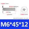 Acero Inoxidable 304 cm Tornillos de Cabeza Plana Grande Tornillos de Máquina de Cabeza Delgada de Cruz Tornillos de Máquina de Cabeza Plana M3/M4/M5/M6