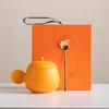 Taza de Cerámica Separación Té-Agua Taza Xinxinxiang Naranja Hotel B&B Empresa Regalo de Negocio Venta al por Mayor Logo Personalizado