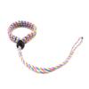 Pulsera de Exterior Cuerda Trenzada de Paracord Correa para Cámara Cuerda Anti-Pérdida para Cámara Camuflaje Arcoíris Correa de Muñeca de Paracord para Cámara SLR