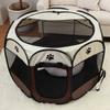 Directo de fábrica Tela Oxford 600D Nuevo estándar Jaula pequeña plegable para mascotas Exportación Sala de Partos de Gatos