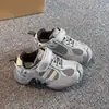Nuevos Zapatos de Argán para Niños Primavera/Verano 2026 Transpirables Convenientes Parche de Velcro Patchwork de Moda Trendy Casual Zapatos Deportivos