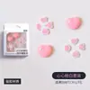 Nintendo Switch Lite pegatinas de silicona para botones tapa de joystick lite tapa de botón direccional cruzada accesorios de amor