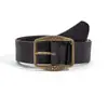 Cinturón Retro Americano Marrón Transfronterizo Nuevo Diseño Repujado Desgastado Versátil Cinturón para Mujer con Cinturón para Jeans