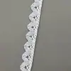 Tecido de Renda de Algodão Vazado Dente de Cachorro Artesanal DIY Decoração de Roupas Material de Renda 100% Algodão Acessórios de Costura para Bainha de Calças
