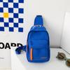 Bolsa Infantil Moderna Genial para Niño Versátil Color de Contraste Bolsa de Pecho Estilo Occidental para Bebé Niño Pequeño Salir Cambio Bolsa Cruzada de Lona