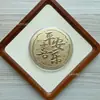 Moneda Grande de Oro Puro 999, Moneda Conmemorativa de Cien Millones de Meta Pequeña, Adorno Conmemorativo para Bancos y Empresas, Producto para Atraer Tráfico en Transmisiones en Vivo