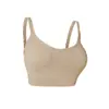 Sujetador Seamless de Talla Grande para Mujer, Color Sólido, Cómodo, Anti-Caída, Simple Casual, Ropa Interior de Talla Grande, Superventas Europeo y Americano Transfronterizo
