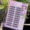 Yuxiaoya 10 Filas de Pestañas Postizas de Gran Capacidad con Diseño de Margarita de Cómics Racimo Individual Trilogía Perezosa Pestañas Naturales en Forma de W