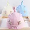 0 Gorro fetal para bebé de 3 meses 1 delgado de primavera y otoño para bebé recién nacido 2 bebé recién nacido sombrero de algodón otoño e invierno