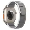 Adequado para Pulseira de Relógio Apple Iwatch11 Apple Watch Ultra Loop de Nylon Trançado com Velcro