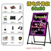 Quadro Fluorescente Quadro de Publicidade Quadro de Exibição Quadro Negro Eletrônico de Escrita Barraca de Mercado Noturno Loja Supermercado Luminoso Quadro de Publicidade