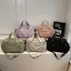Bolsa de Viaje con Carrito Estilo Nuevo, Gran Capacidad, Separación Seco y Húmedo, Bolsa de Equipaje Ligera, Bolso de Mano de Moda con Compartimento para Zapatos, Bolsa de Gimnasio