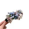 [Tan Brillante como las Estrellas] Pasador de Gypsophila Estilo Liu Yifei para Mujer, Hermoso Accesorio para el Cabello de Flor en la Cabeza, Pin de Encaje Simulado para el Peinado