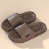 Pantuflas de Suela Gruesa Pantuflas con Sensación de Mierda para Pareja Súper Suaves Pantuflas de Casa para Hombre Transpirables