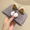 Diadema de Punto Pied de Poule para Mujer, Diadema Ancha Cruzada, Nuevo Estilo 2024 Diadema Protectora para Orejas, Accesorio para el Cabello Estilo Chanel
