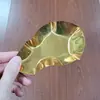Suporte para Prato de Ostras de Aço Inoxidável 304 Espátula de Cozinha Colher Bandeja Criativa Borboleta Dourada Prato de Condimentos Prato de Ostras