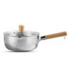 Olla para Sopa de Lujo Ligero Olla Antiadherente para el Hogar Olla de Aluminio Olla para Sopa Cocina Sin Humo Olla de Maifanita Cocina de Inducción Estufa de Gas Universal
