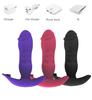 Vibrador invisible para mujer, simulación de pene, teléfono móvil, aplicación inteligente, control remoto, huevo telescópico, dispositivo femenino