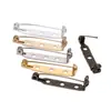 Hebilla de seguridad de alfiler diy con cierre pasador de seguridad con agujero pasador simple disco broche insignia soporte para corsage pasador de joyería material
