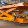 Carretilla de Plataforma Móvil Ajustable para Transferencia Camión Eléctrico de Tijera Ajustable Grande Tipo Remolque Plataforma Móvil Ajustable para Carga y Descarga