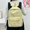 Gigi para cima novo design de alto valor senso pequeno menina macia menina mochila bolsa escolar fofa estudante universitária feminina costas