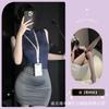 Meio Açúcar Gravidade Traje de Secretária Lady Cintura Alta Elástico Efeito Emagrecedor Roupa Profissional Lingerie Sexy Saia Sexy para Quadril Feminino 9068