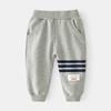 Calças esportivas infantis novas calças para meninos Baby bar coreano calça comprida calças casuais finas para crianças geração da moda