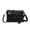 Bolsa Feminina Transfronteiriça 2025 Nova Multicamadas Porta-Moedas Porta-Celular Bolsa Simples da Moda Tendência Bolsa de Ombro Transversal para o Dia a Dia