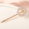 Estilo Coreano Nuevo Celebridad de Internet Accesorios para el Cabello Incrustados de Diamantes Pinza para el Cabello de Perlas con Lazo para Mujer Pinza para el Cabello de Sirena con Pedrería Pinza para el Borde del Flequillo de Niña