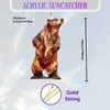 Adornos Colgantes Creativos Sol Pequeño Decoración para el Hogar Atrapador de Animales Plano Amazon Colgantes Decorativos Acrílico Varios Diseños de Osos