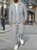 2025 Otoño Transfronterizo para Hombre Waffle Color Sólido Cremallera Solapa Bolsillo Solapa Delgado Cárdigan Traje Chaqueta para Hombre