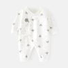 Mono para recién nacido Camiseta con gorro Baby Boneless Primavera y Otoño Algodón Puro Ropa de Monje para recién nacidos Ropa de Gateo para Niños y Niñas Ropa Interior para Bebé