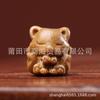 Sândalo verde sândalo vermelho escultura garra de gato amor coelho deitado anel fênix nove DIY contas soltas acessórios com contas