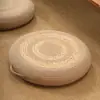 Cojín de Meditación Tatami Estilo Japonés, Esterilla Redonda para el Suelo, Esterilla Tejida de Ratán para Balcón, Esterilla Tejida de Paja