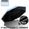 Paraguas parasol de doble propósito totalmente automático paraguas plegable de alta sensibilidad goma negra protector solar impermeable UV venta al por mayor logotipo