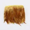 Encaje de Plumas al por Mayor Tiras de Tela Puntiagudas 10-15cm Tiras de Tela Puntiagudas Coloridas Rojas Accesorios para Ropa DIY Muñecas