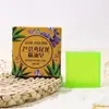 Sabonete Quadrado de Seda com Óleo Essencial de Íris e Aloe Vera Sabonete Artesanal Limpeza Hidratante Sabonete de Banho Presente Transfronteiriço