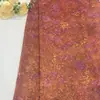Tela jacquard geométrica de brocado iridiscente de acetato morado degradado, vestido cheongsam para mujer, conjunto de vestido de té, tela floral en stock