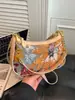 Bolso de Hombro para Mujer con Bordado de Lentejuelas Estilo Nacional de Diseño de Nicho Transfronterizo Bolso de Axila Tendencia Coreana para Mujer