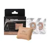 Ambientador de Coche de Lujo Imitación Piel de Cordero con Clip para Rejilla de Aire Acondicionado, Pasta de Fragancia Premium Recargable para Salida de Aire Acondicionado
