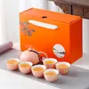 Olla Xishi Esmaltada Colorida Una Olla Seis Tazas Regalo de Actividad Fabricante Venta al por Mayor Kung Fu Juego Completo de Té Caja de Regalo Embalaje Regalo Souvenir