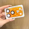 Adecuado para Apple 18P/18Pm Película de Vidrio Transparente Simple a Prueba de Explosiones con Pedrería de Lujo Película de Lente Transparente de Alta Definición