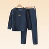 Nuevo Estilo Infantil de Primavera y Otoño para Niños Traje Térmico de Seda Cambiante de Temperatura para Niños y Niñas Ropa Interior Térmica Pijamas Pijamas