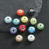 Jingdezhen Accesorios para Joyería DIY Rueda Electrochapada Cuentas de Cerámica Accesorios para Pulseras Pulsera de Cuentas de Ábaco Coloridas Material