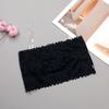 Top de Encaje Jacquard para Envolver el Pecho, Moda Femenina Versátil, Base Antideslumbrante, Estilo Hot Girl con Hombro Transparente de Alta Elasticidad 881
