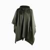 Capa Camuflada Transfronteiriça Três-Em-Um Poncho de Caminhada Multifuncional para Exterior Capa de Chuva Quadrada Impermeável de Corpo Inteiro Atacado