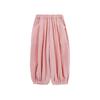 Qiu Duomeng 2026 Primavera y Otoño Nuevo Estilo Pantalones Jogger de Color Sólido para Niñas Pantalones Largos de Moda Estilo Coreano para Niños Pantalones Casuales para Bebé