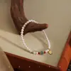 Nuevo 2024 Pulsera Perla Roja Shih Home para Mujer Jade Natural Ágata Roja Pulsera de Transferencia Antigua Nicho