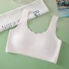Girls' Underwear Development Period Girls' Junior High School Students' Bra Traceless Summer Thin Fixed Hole Cup Underwear